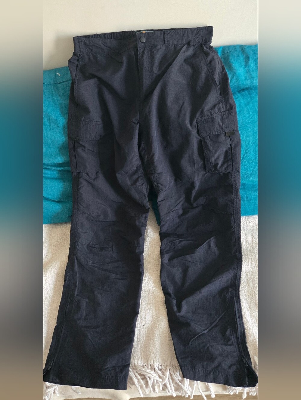 Eastern Mountain Sports EMS Men’s 34R Cargo Hiking Pants Navy